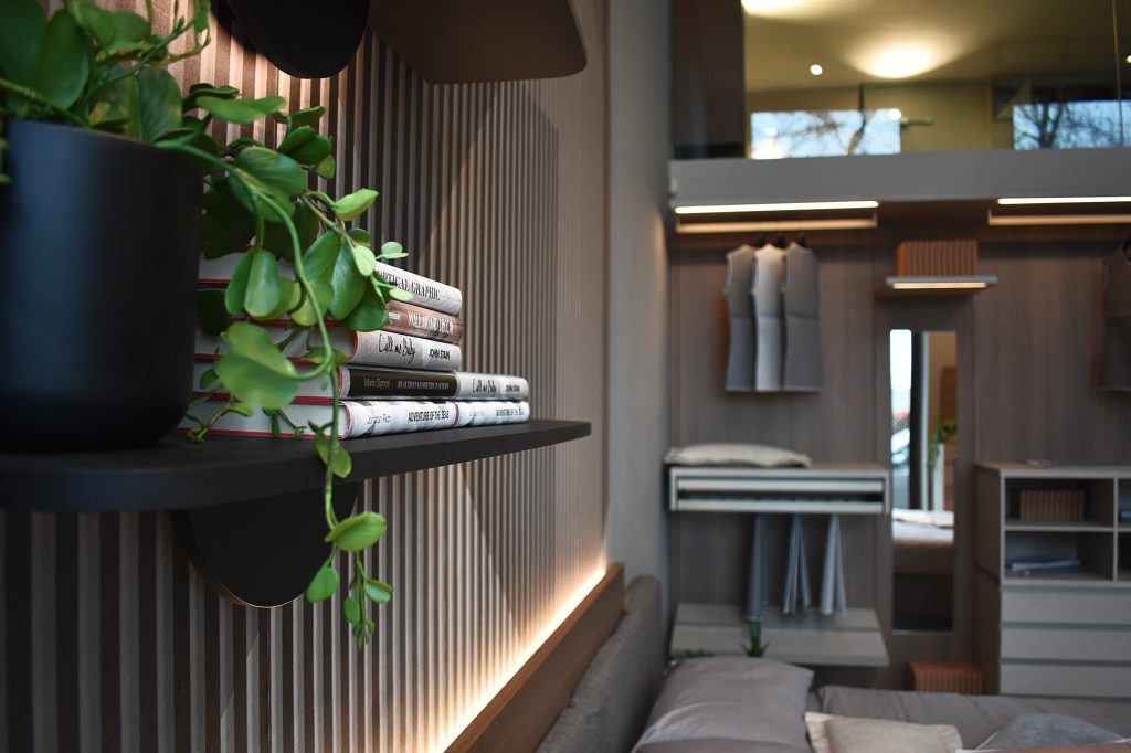 Dettaglio zona notte Tomasella Viale Isonzo