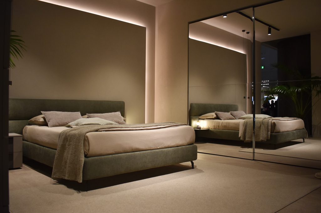 Zona notte di Tomasella al Salone del Mobile 2026