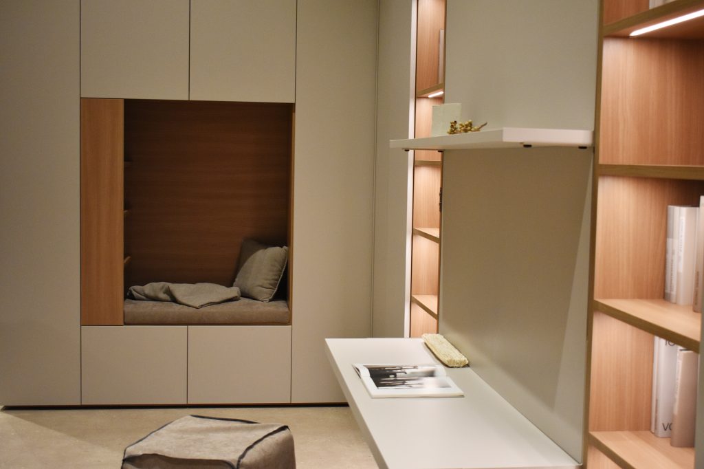 Zona notte di Tomasella al Salone del Mobile 2026